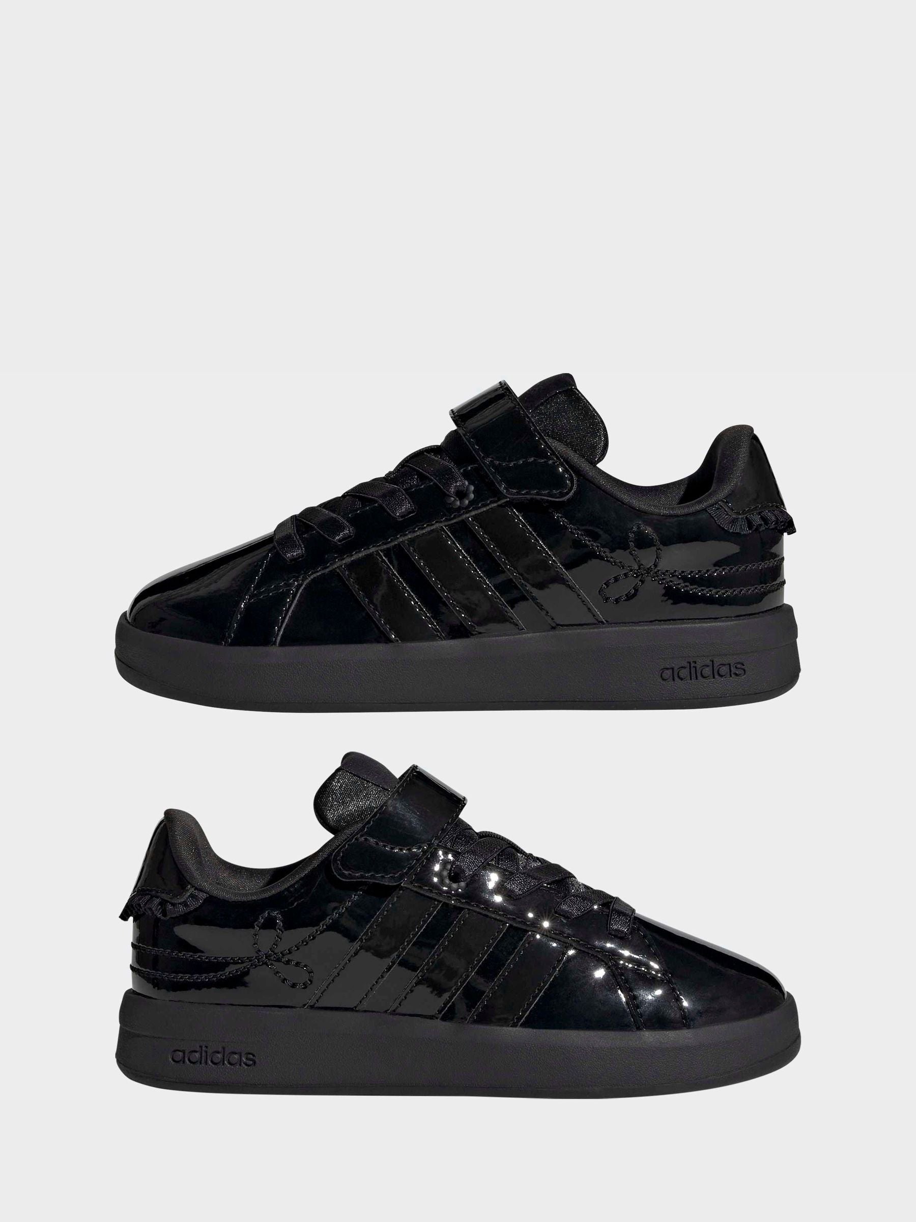 adidas Black Grand Court 3.0 Trainers image 7