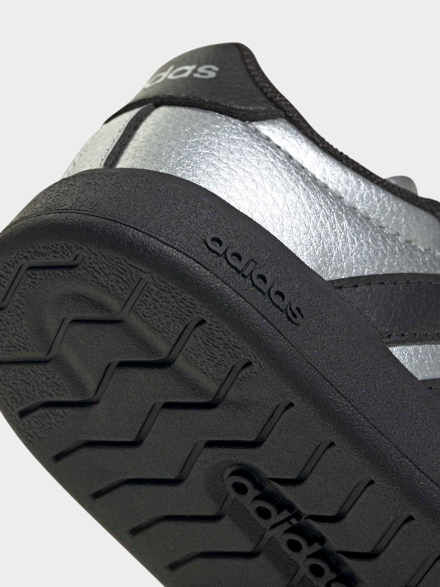 adidas Grey Streettalk Elastic Lace Infant Trainers image 6