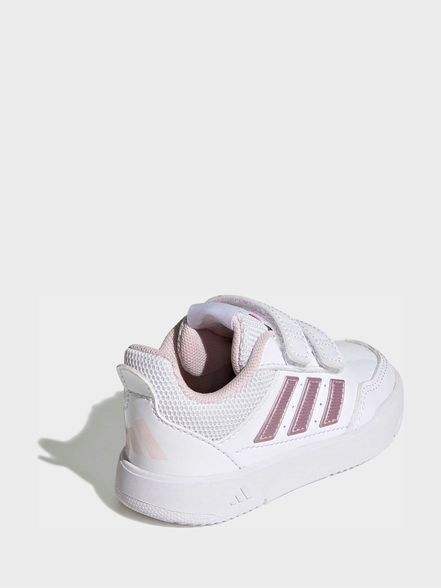 adidas Pink/White Hook and Loop Tensaur Sport 3.0 Infant Trainers image 4