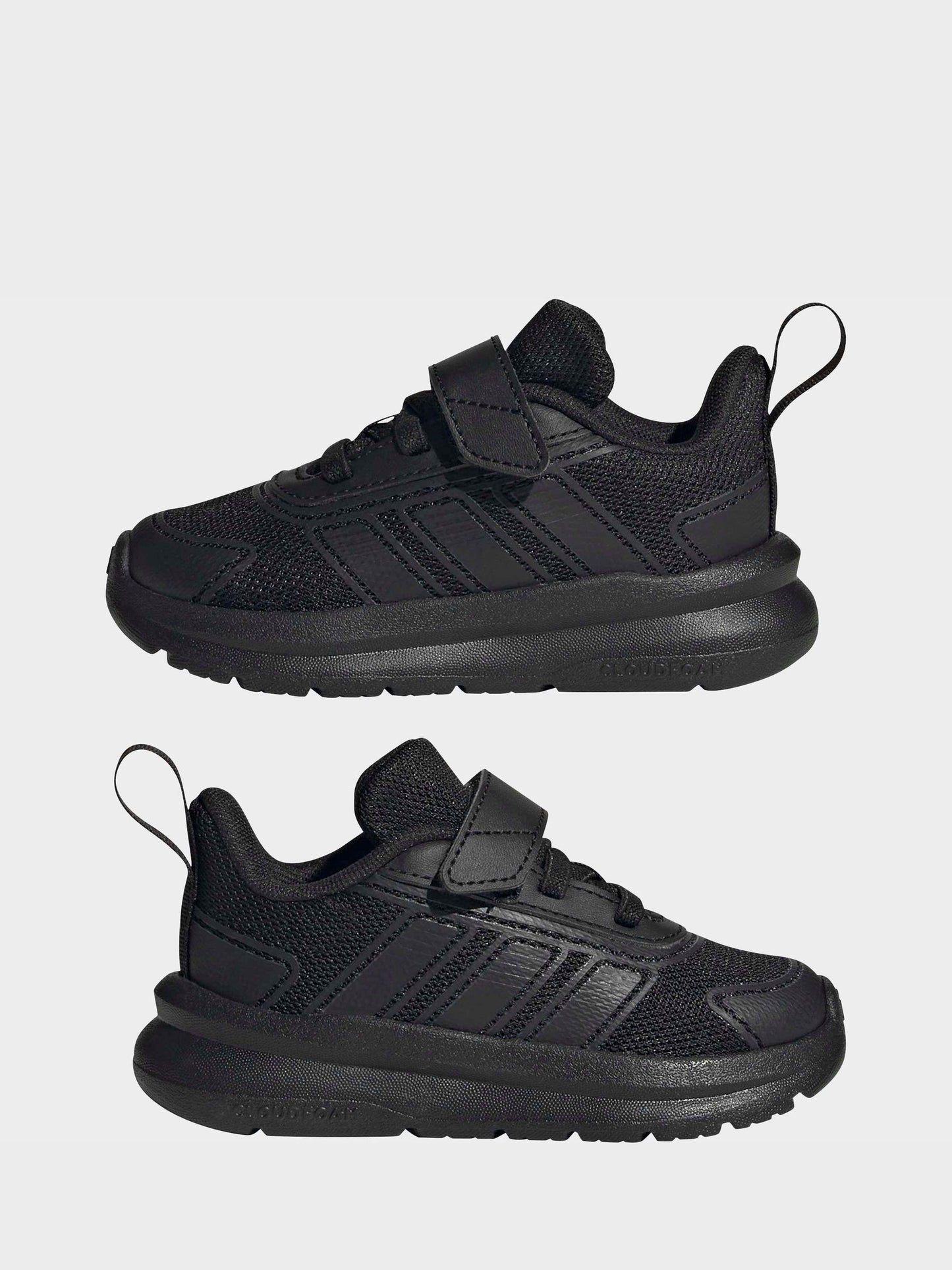 adidas Black Tensaur Run 4.0 Trainers image 3