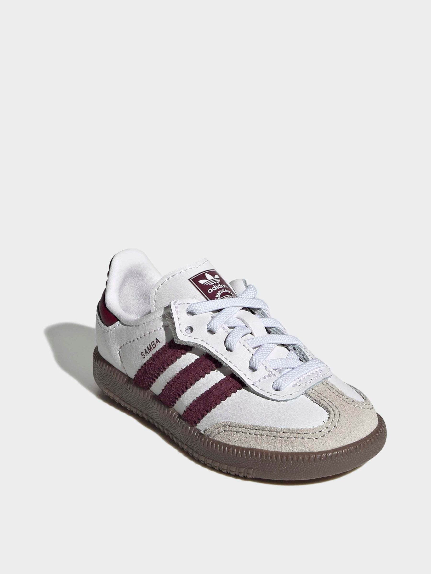 adidas Originals White Samba OG C Trainers image 11
