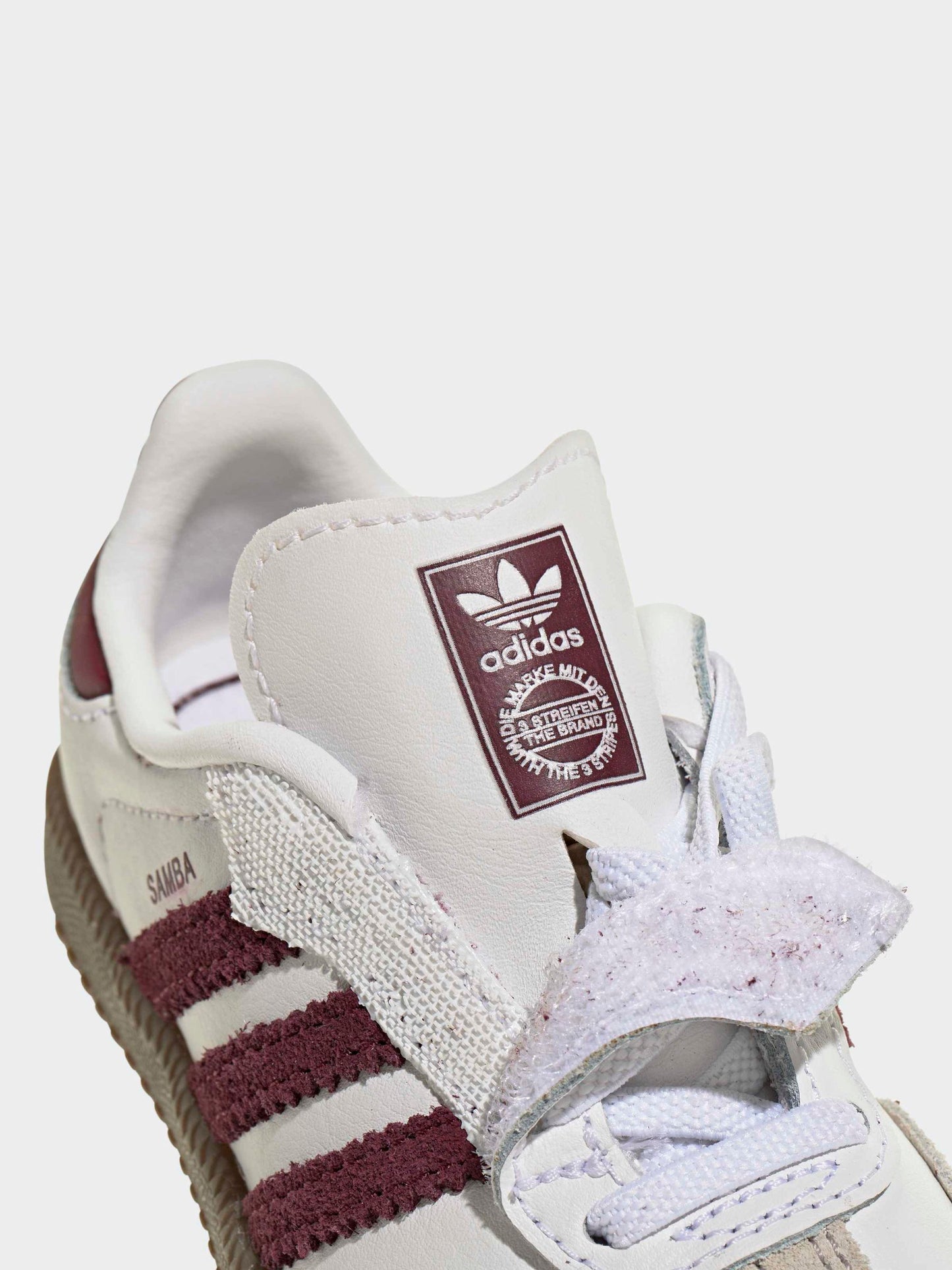 adidas Originals White Samba OG C Trainers image 5