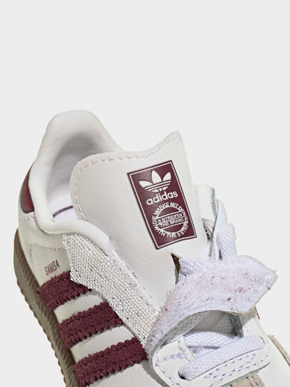 adidas Originals White Samba OG C Trainers image 5