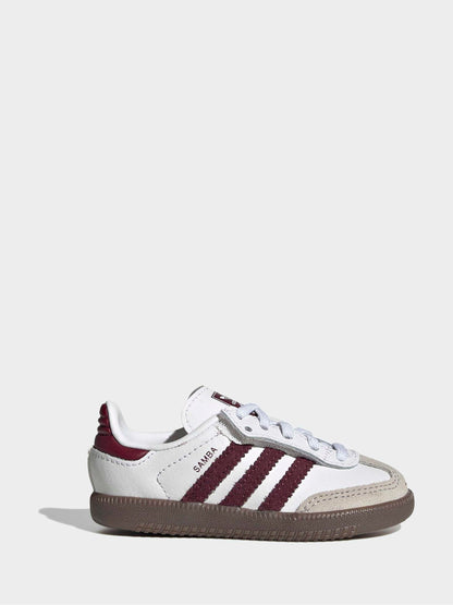 adidas Originals White Samba OG C Trainers image 6