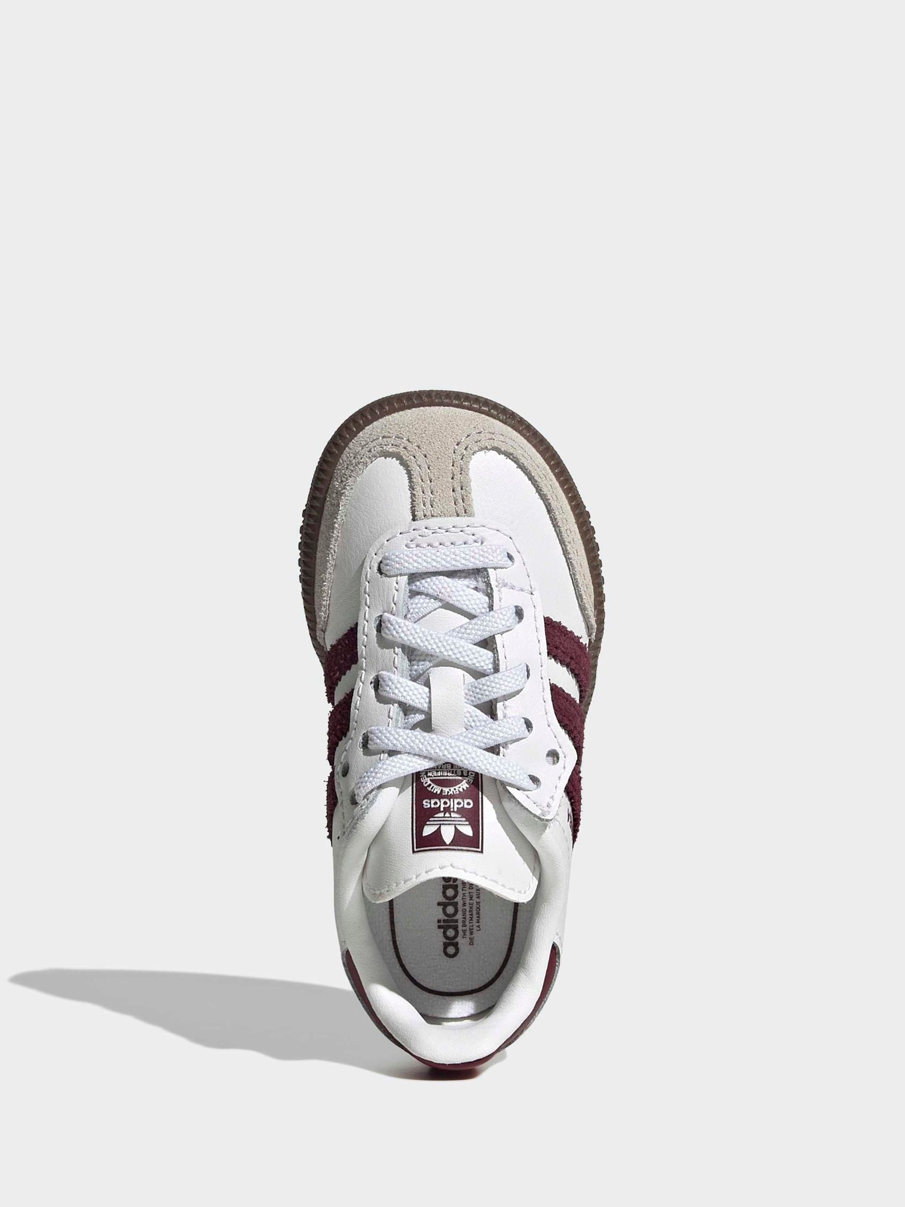 adidas Originals White Samba OG C Trainers image 8