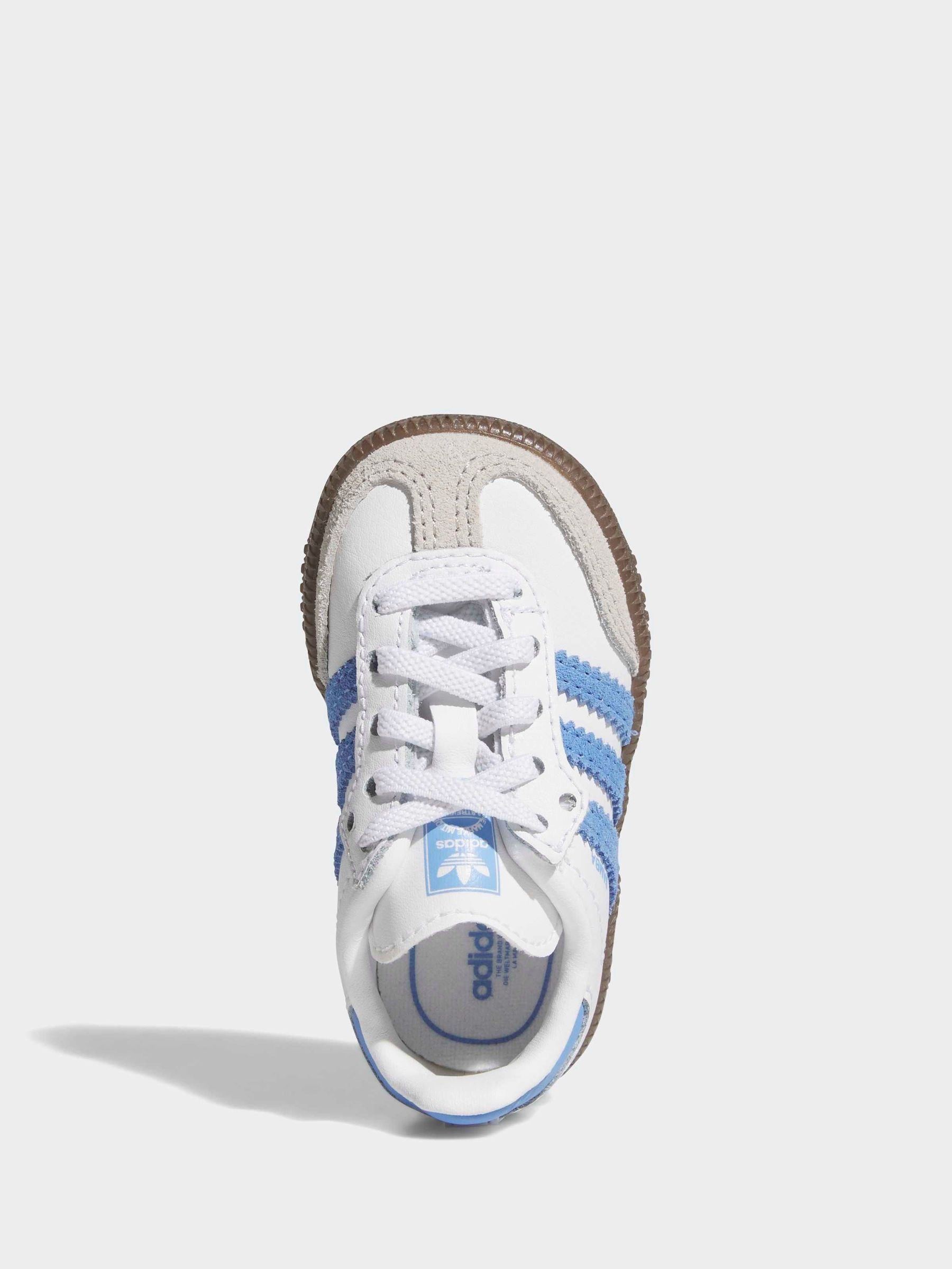 adidas Originals White Samba OG Infant Trainers image 8