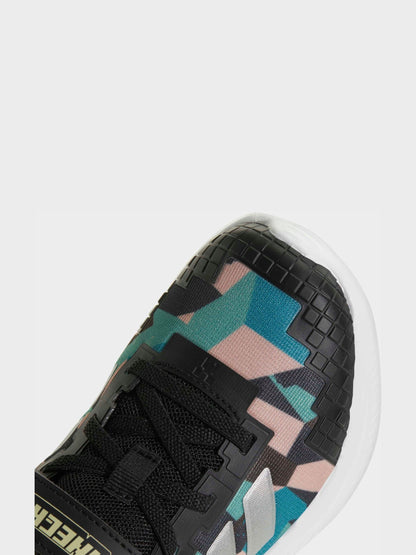 adidas Black Minecraft Fortarun El Trainers image 7