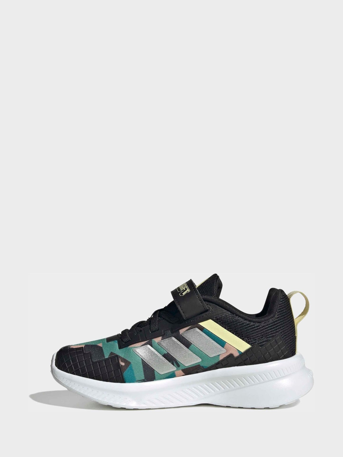 adidas Black Minecraft Fortarun El Trainers image 8
