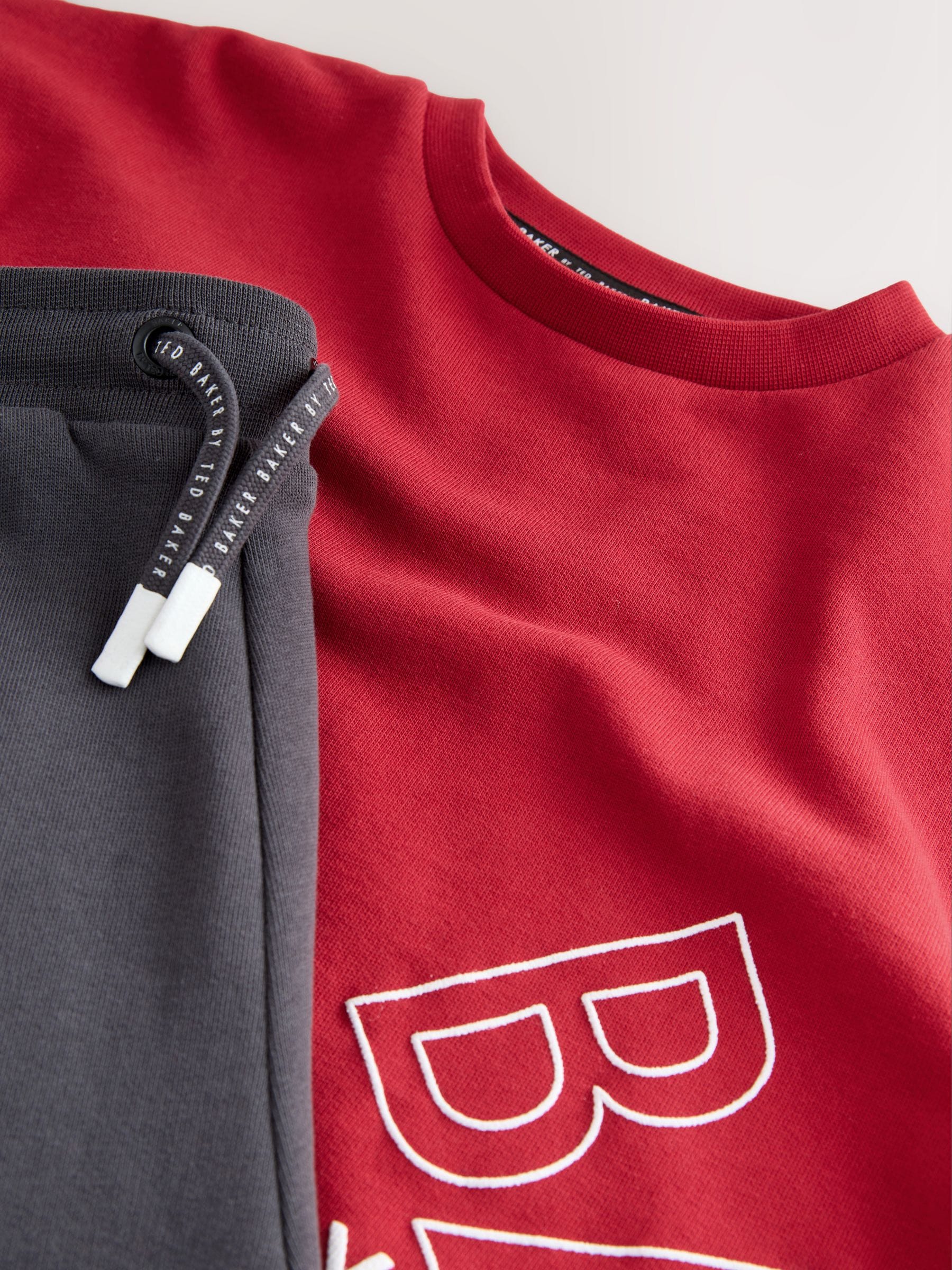 Baker by Ted Baker Oversized Graphic Sweatshirt and Joggers Set image 5