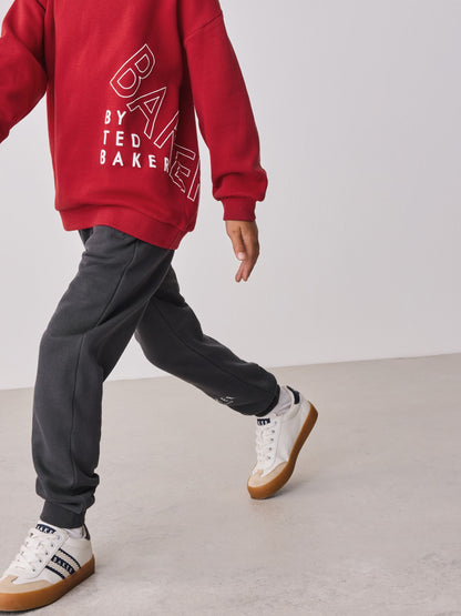 Baker by Ted Baker Oversized Graphic Sweatshirt and Joggers Set image 9