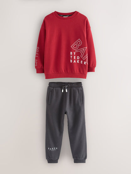Dsiney Kidz - Baker by Ted Baker Oversized Graphic Sweatshirt and Joggers Set image 8