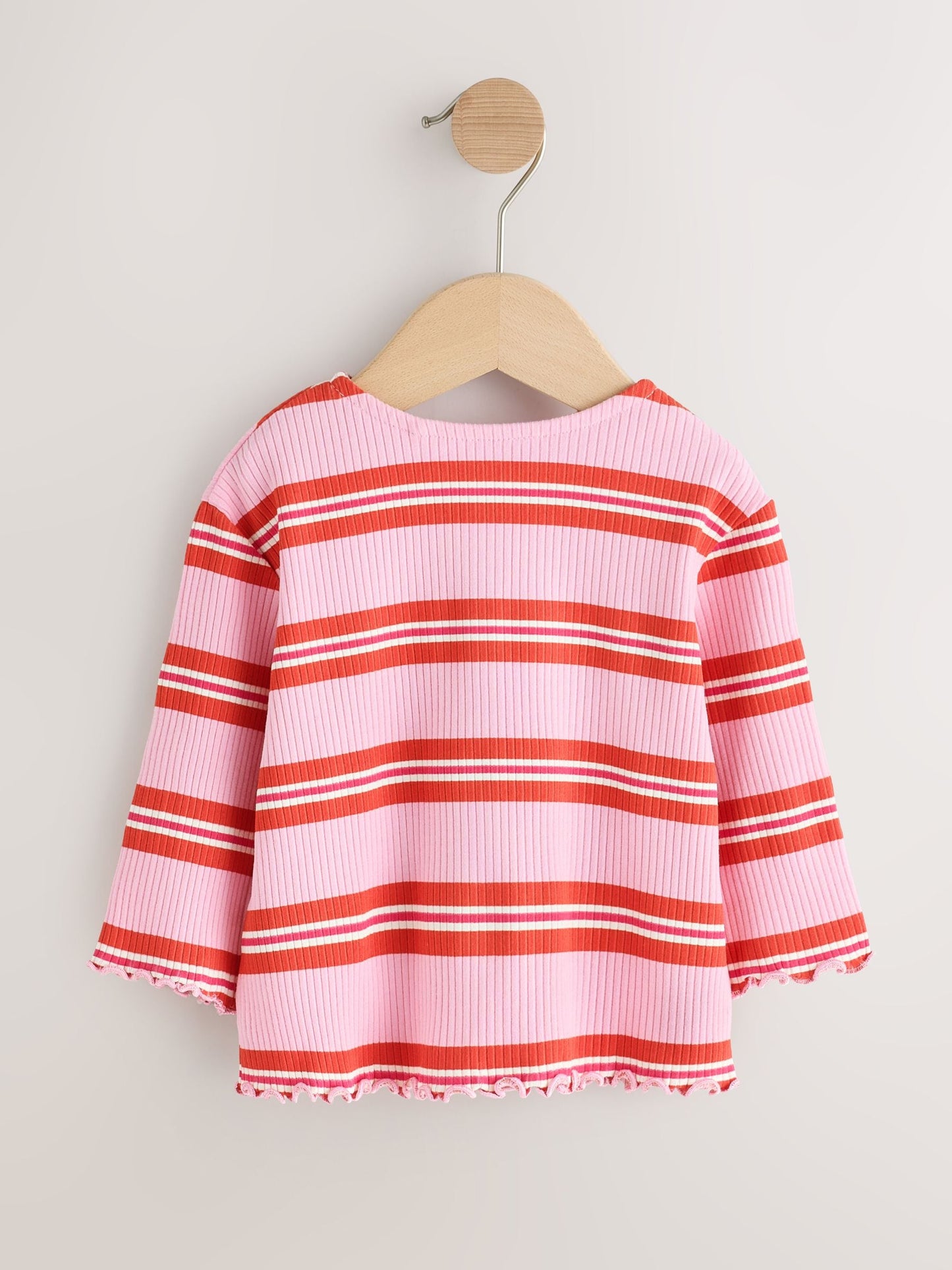 Dsiney Kidz - Green/Pink Long Sleeve Ribbed Cardigans 3 Pack (3mths-7yrs) image 3