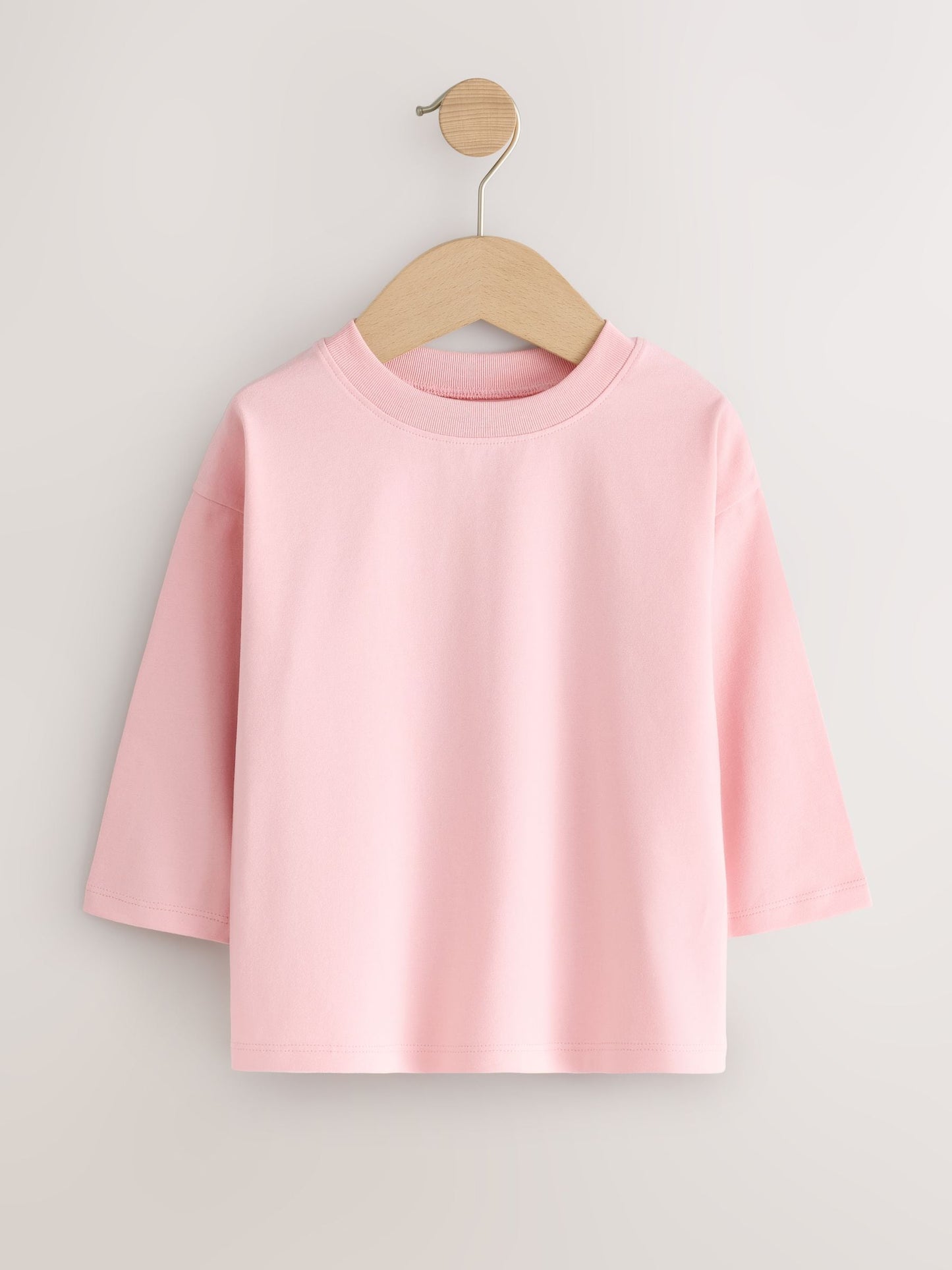 Dsiney Kidz - Neutral Pink Long Sleeve T-Shirts 7 Pack (3mths-7yrs) image 3
