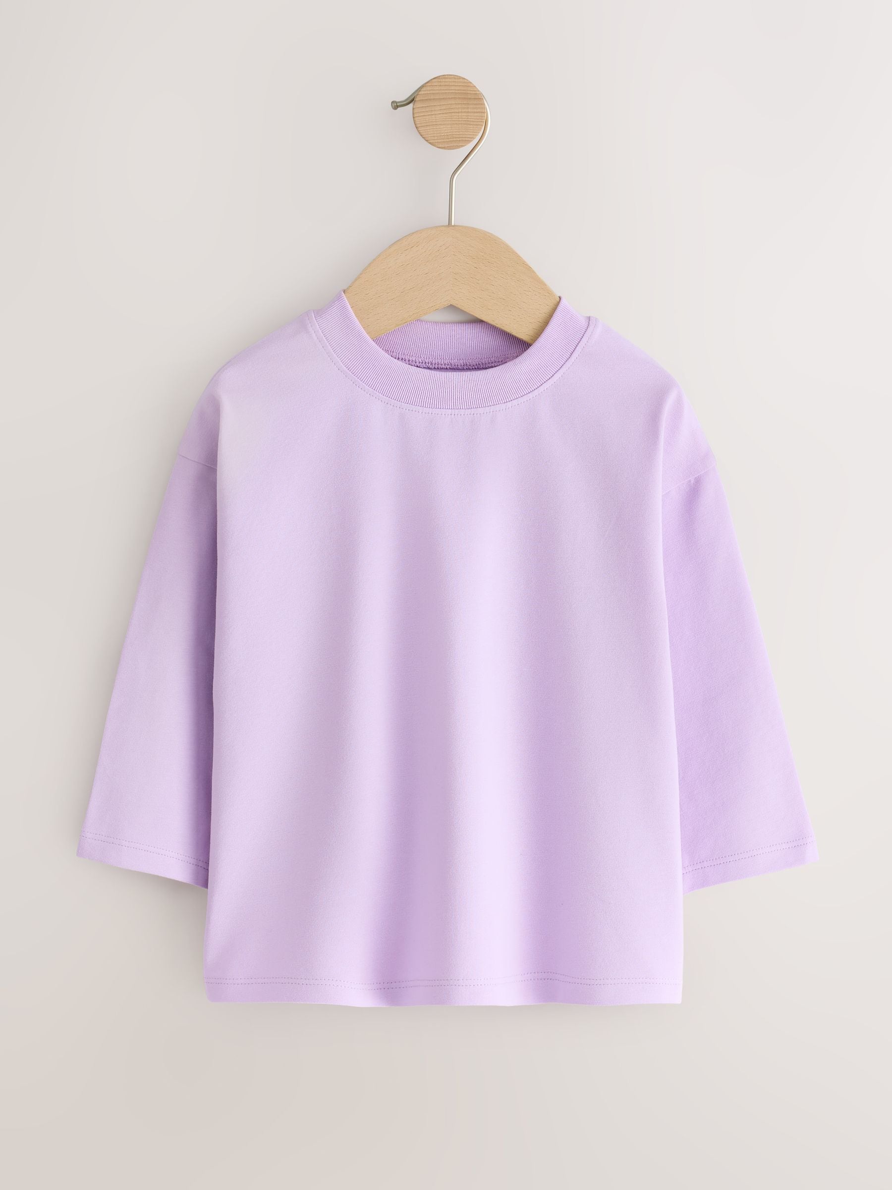 Dsiney Kidz - Neutral Pink Long Sleeve T-Shirts 7 Pack (3mths-7yrs) image 5