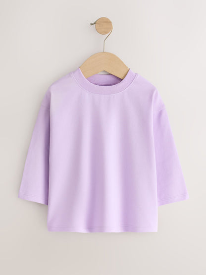 Dsiney Kidz - Neutral Pink Long Sleeve T-Shirts 7 Pack (3mths-7yrs) image 5