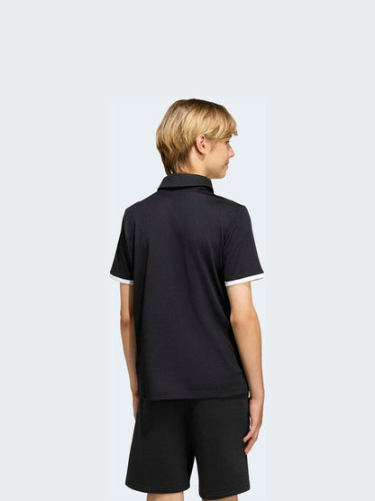 Dsiney Kidz - adidas Black Entrada 26 Kids Polo Shirt image 2
