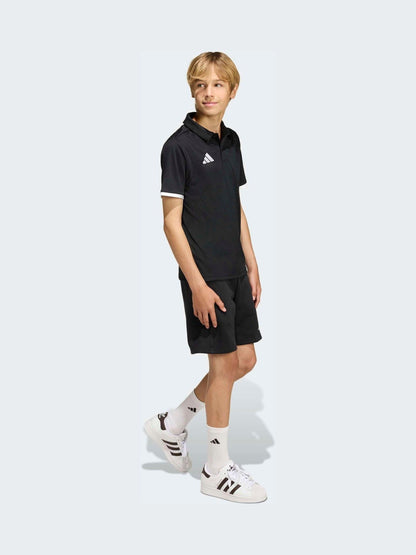 Dsiney Kidz - adidas Black Entrada 26 Kids Polo Shirt image 3
