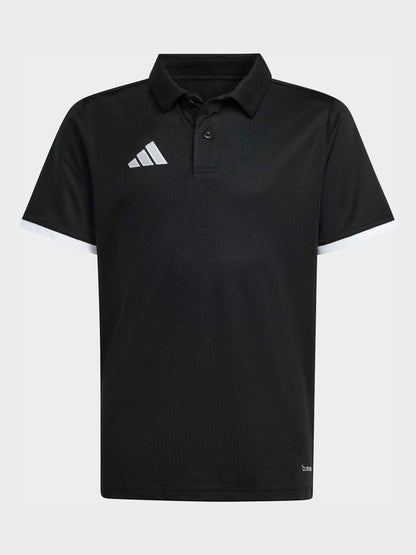 Dsiney Kidz - adidas Black Entrada 26 Kids Polo Shirt image 6