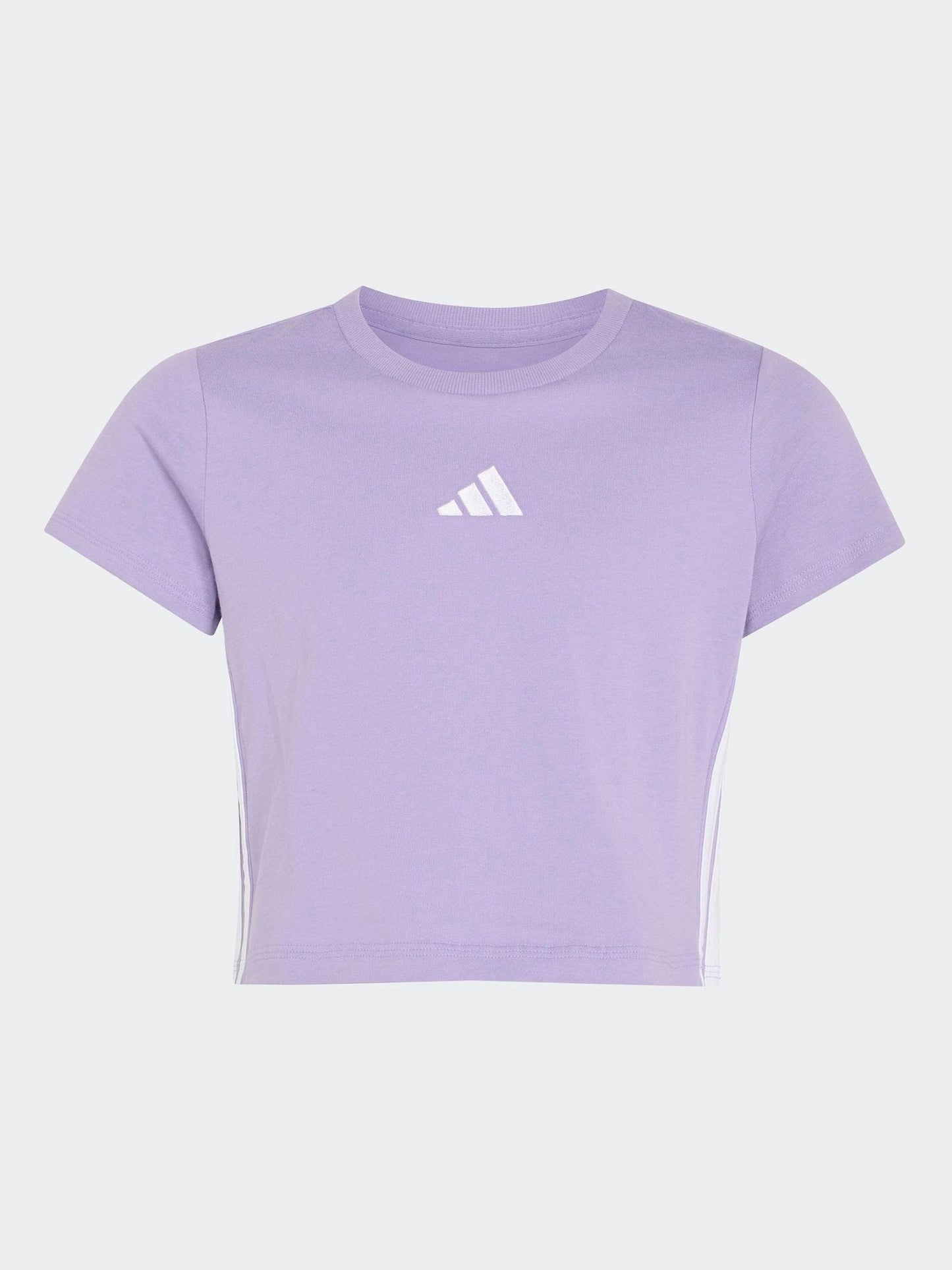 Dsiney Kidz - adidas Lilac 3-Stripes Essentials Baby T-Shirt image 1