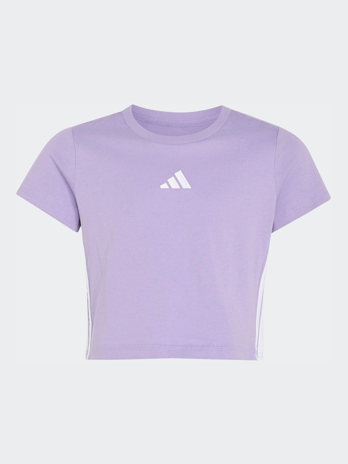 Dsiney Kidz - adidas Lilac 3-Stripes Essentials Baby T-Shirt image 1