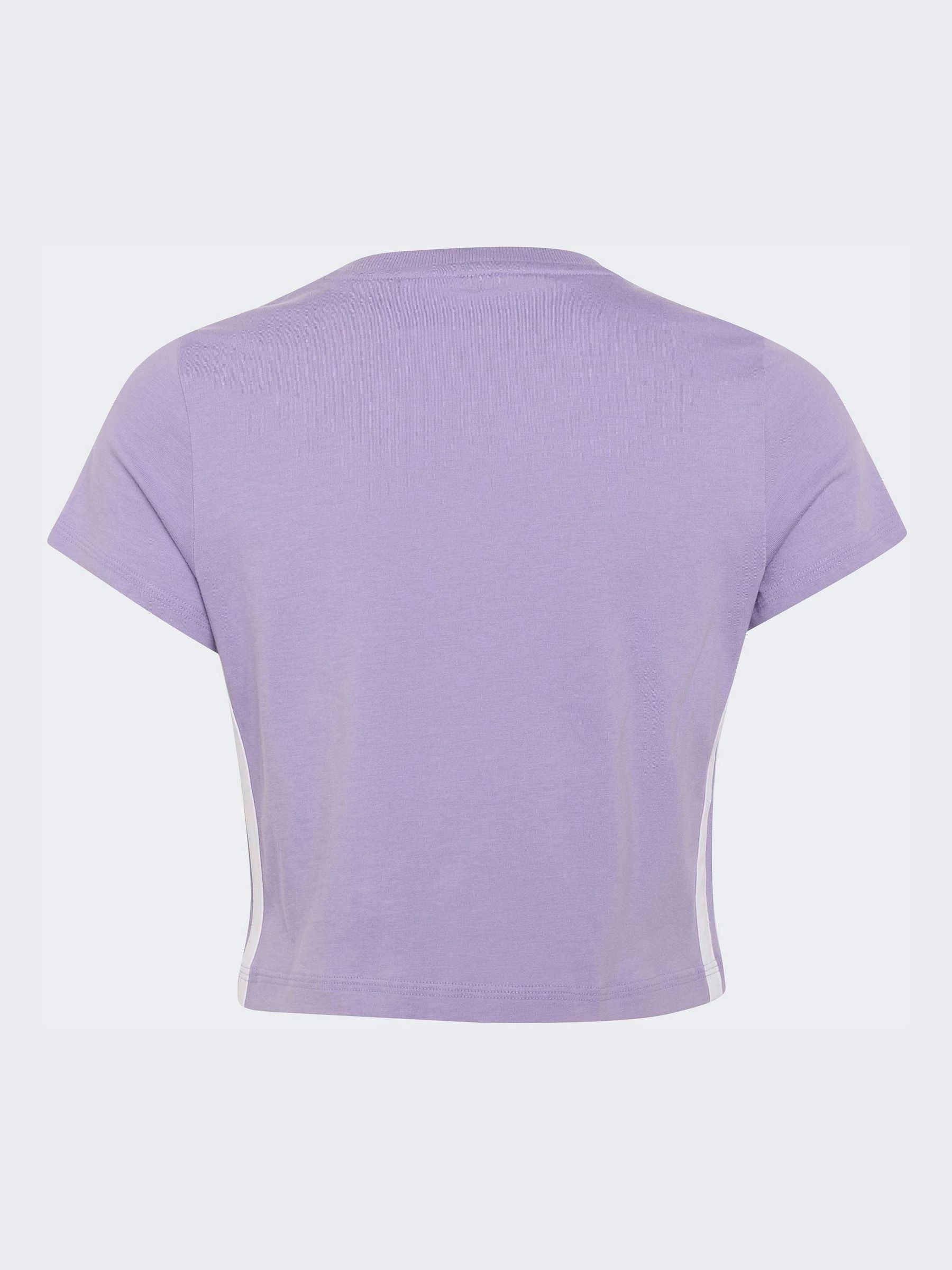 Dsiney Kidz - adidas Lilac 3-Stripes Essentials Baby T-Shirt image 2