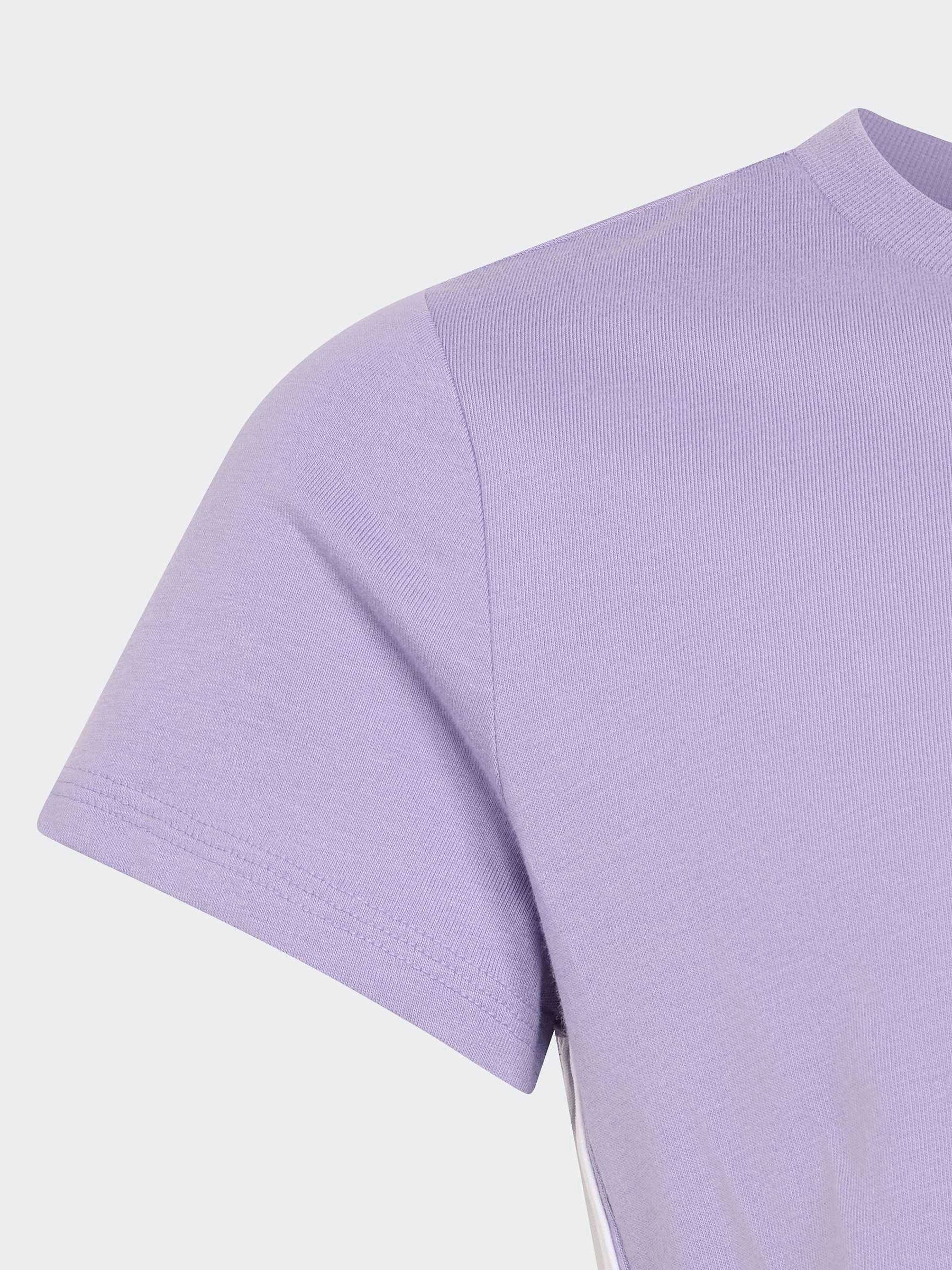 Dsiney Kidz - adidas Lilac 3-Stripes Essentials Baby T-Shirt image 5