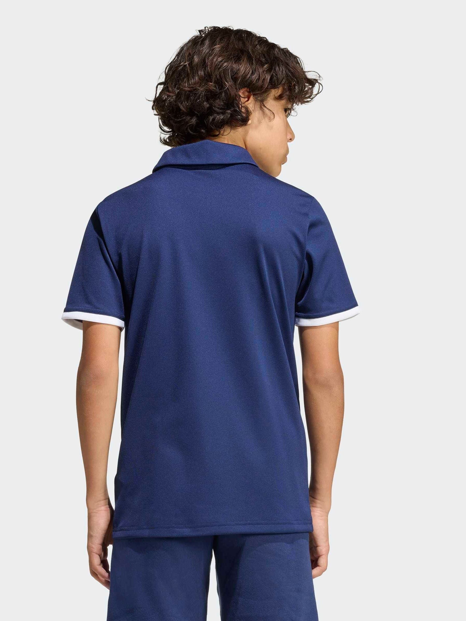 Dsiney Kidz - adidas Blue Entrada 26 Kids Polo Shirt image 2