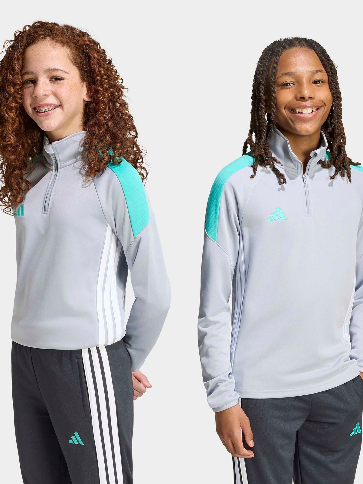Dsiney Kidz - adidas Grey Tiro Essentials Top image 6