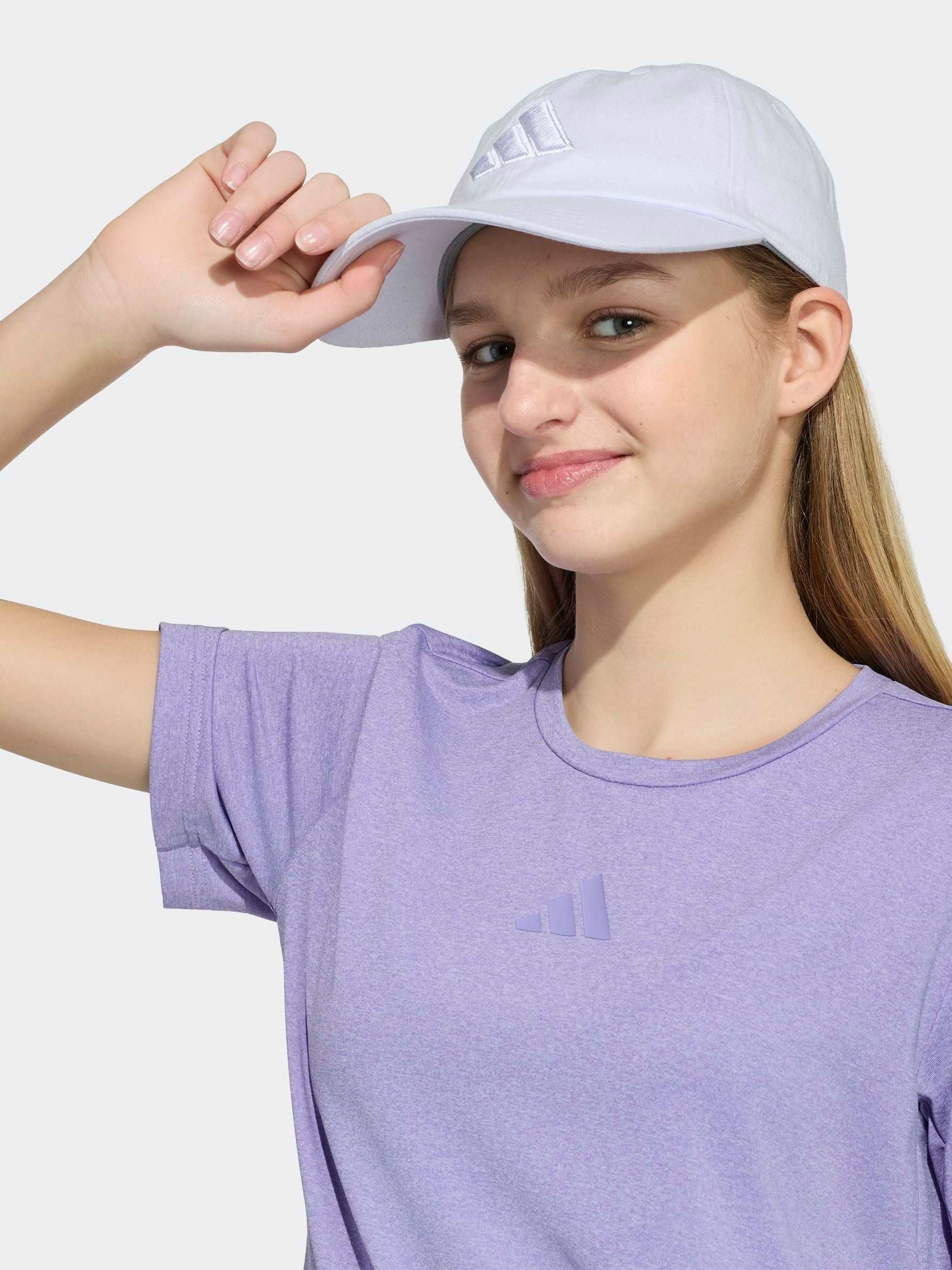 Dsiney Kidz - adidas Purple Sportswear Mid-Layer T-Shirt image 4