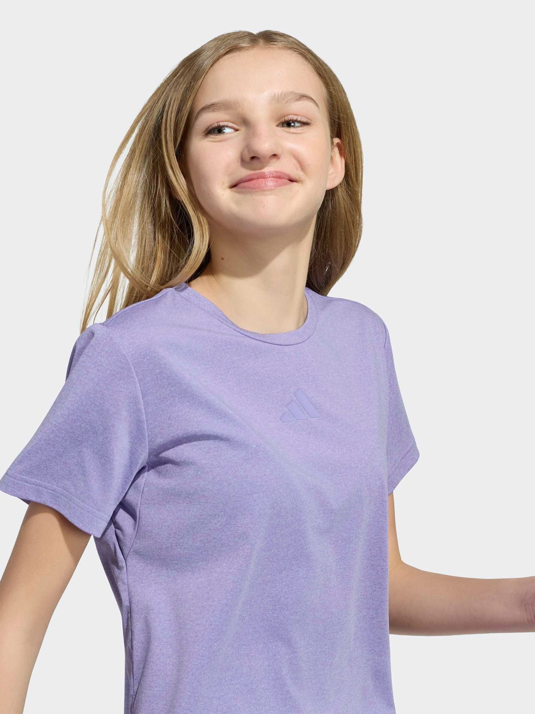 Dsiney Kidz - adidas Purple Sportswear Mid-Layer T-Shirt image 5