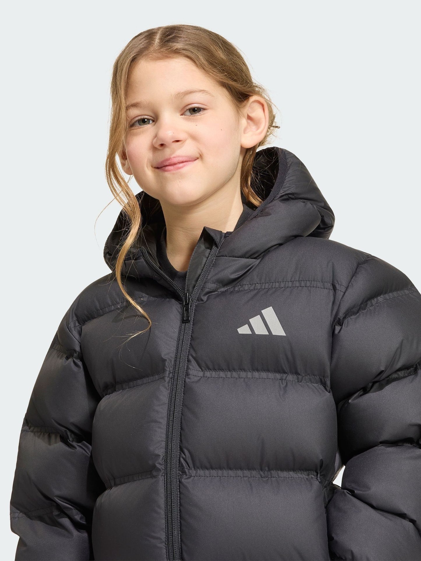 Dsiney Kidz - adidas Black Puffer Jacket image 3