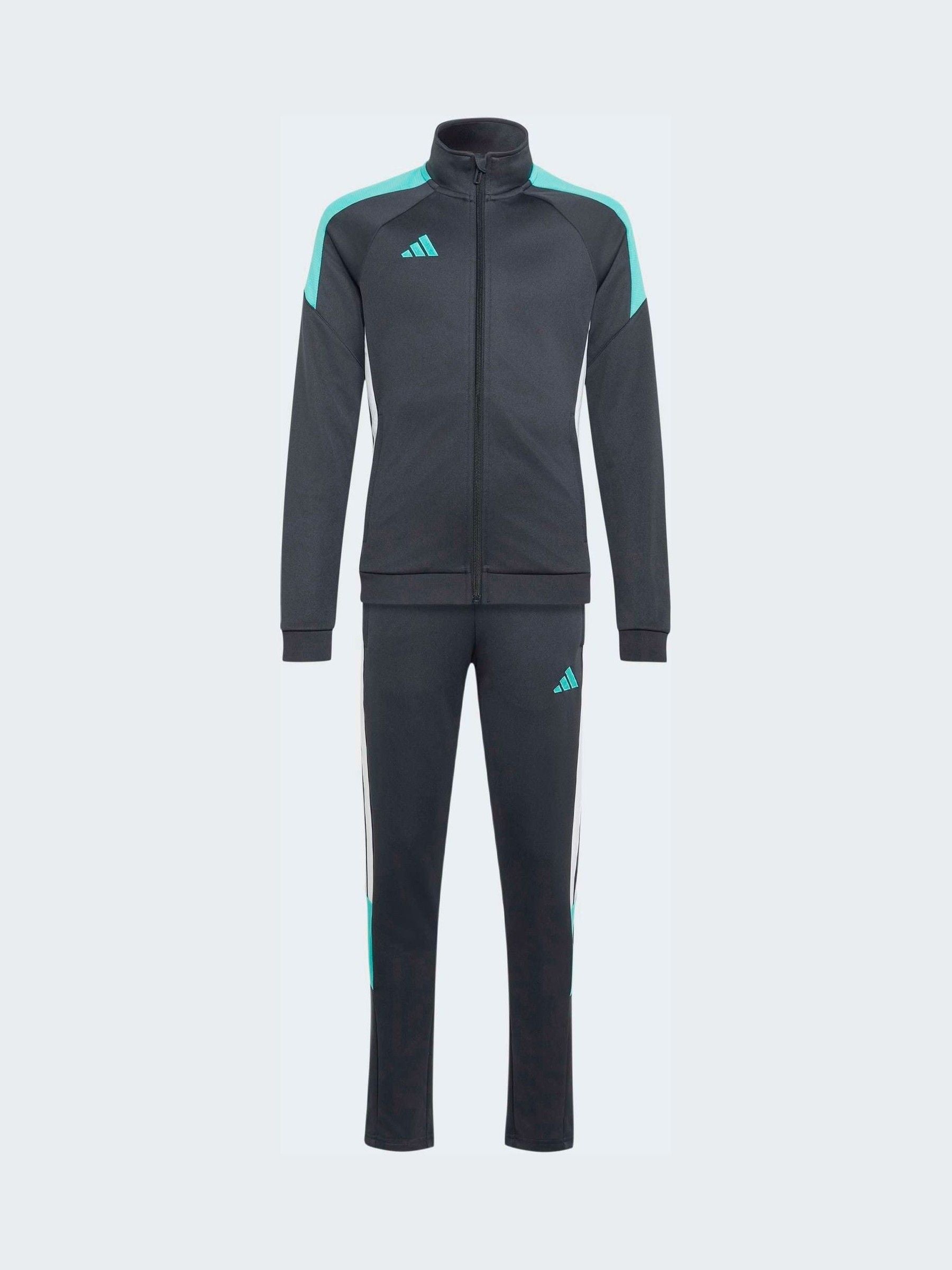 Dsiney Kidz - adidas Grey Tiro 26 Essentials Tracksuit image 2