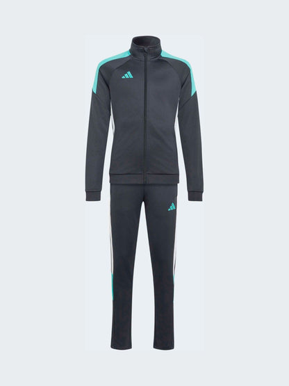 Dsiney Kidz - adidas Grey Tiro 26 Essentials Tracksuit image 2