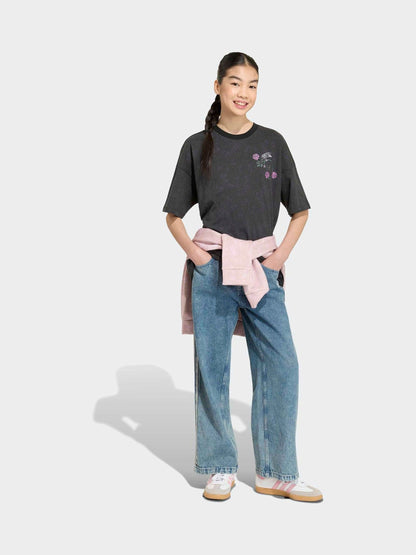 Dsiney Kidz - adidas Originals Black Sleeping Beauty T-Shirt image 3
