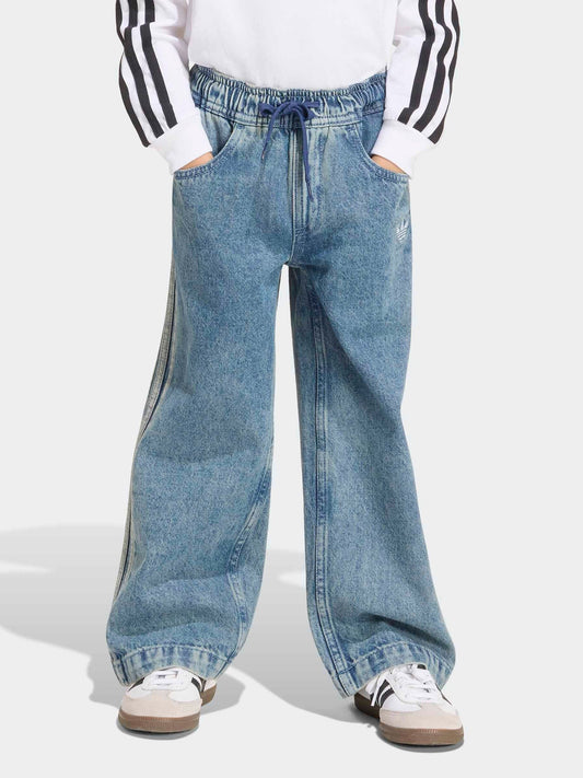 Dsiney Kidz - adidas Originals Blue Firebird Denim Jeans image 1