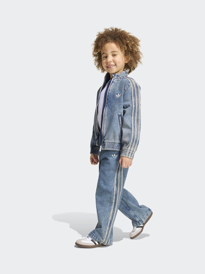 Dsiney Kidz - adidas Originals Blue Firebird Denim Jeans image 3