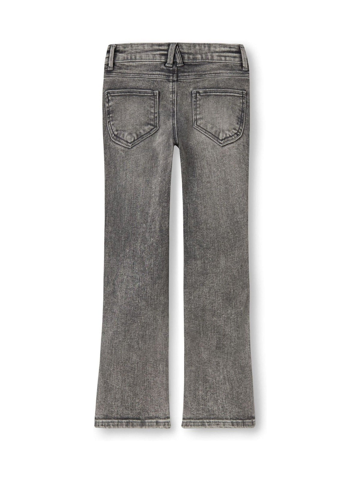 Dsiney Kidz - Name It Dark Grey Girls Flare Jeans With Adjustable Waist image 2