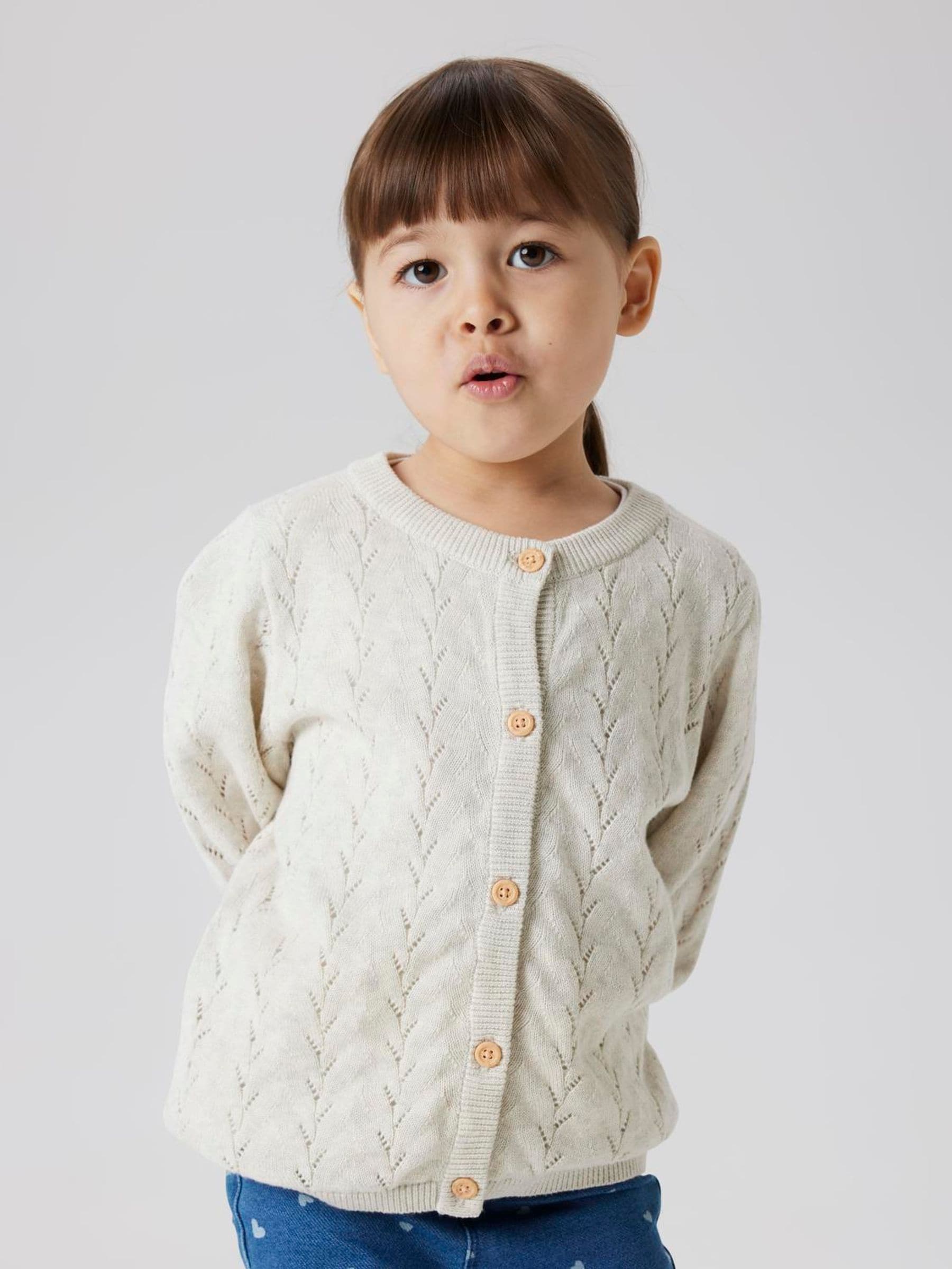 Dsiney Kidz - Name It Cream Pointelle Knit Cardigan image 1
