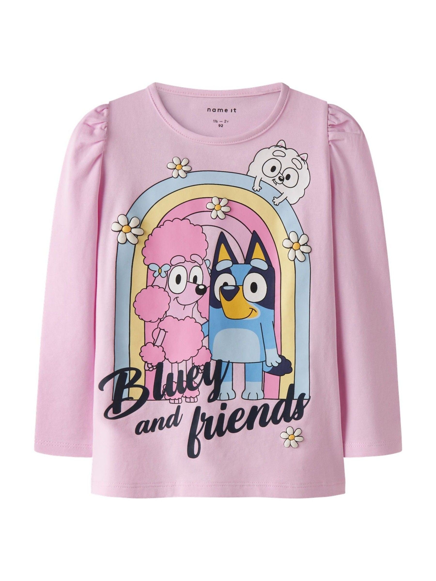 Name It Pink Bluey Long Sleeve T-Shirt image 4