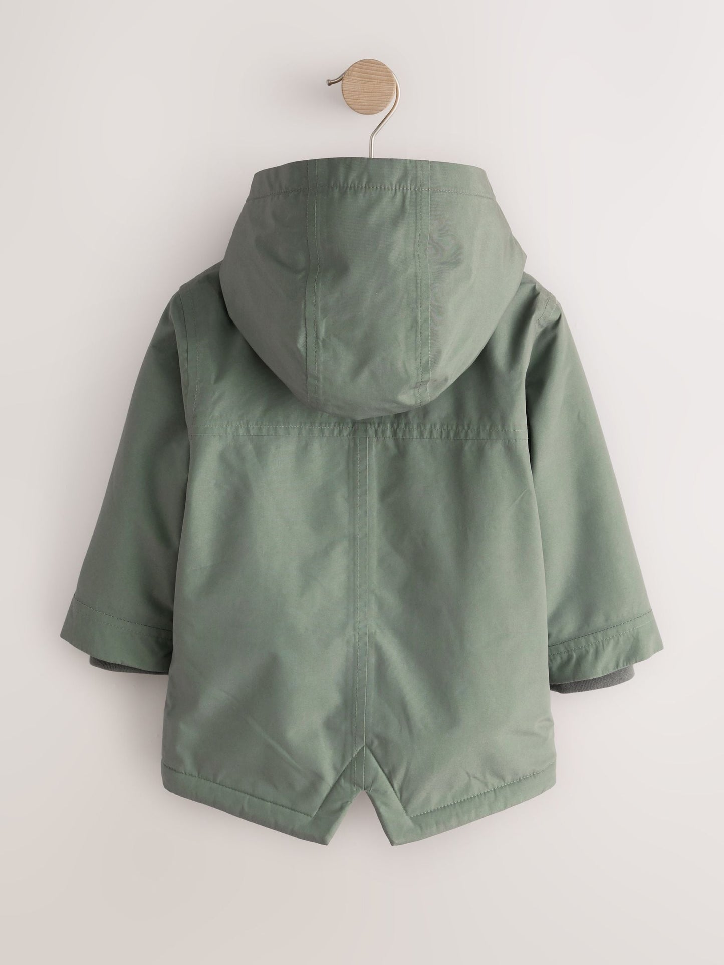 Dsiney Kidz - Green Waterproof Borg Lined Parka (3mths-7yrs) image 8
