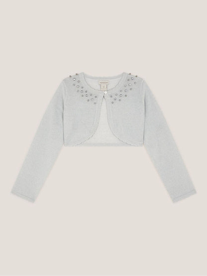 Monsoon Silver Diamanté Embellished Cardigan image 2