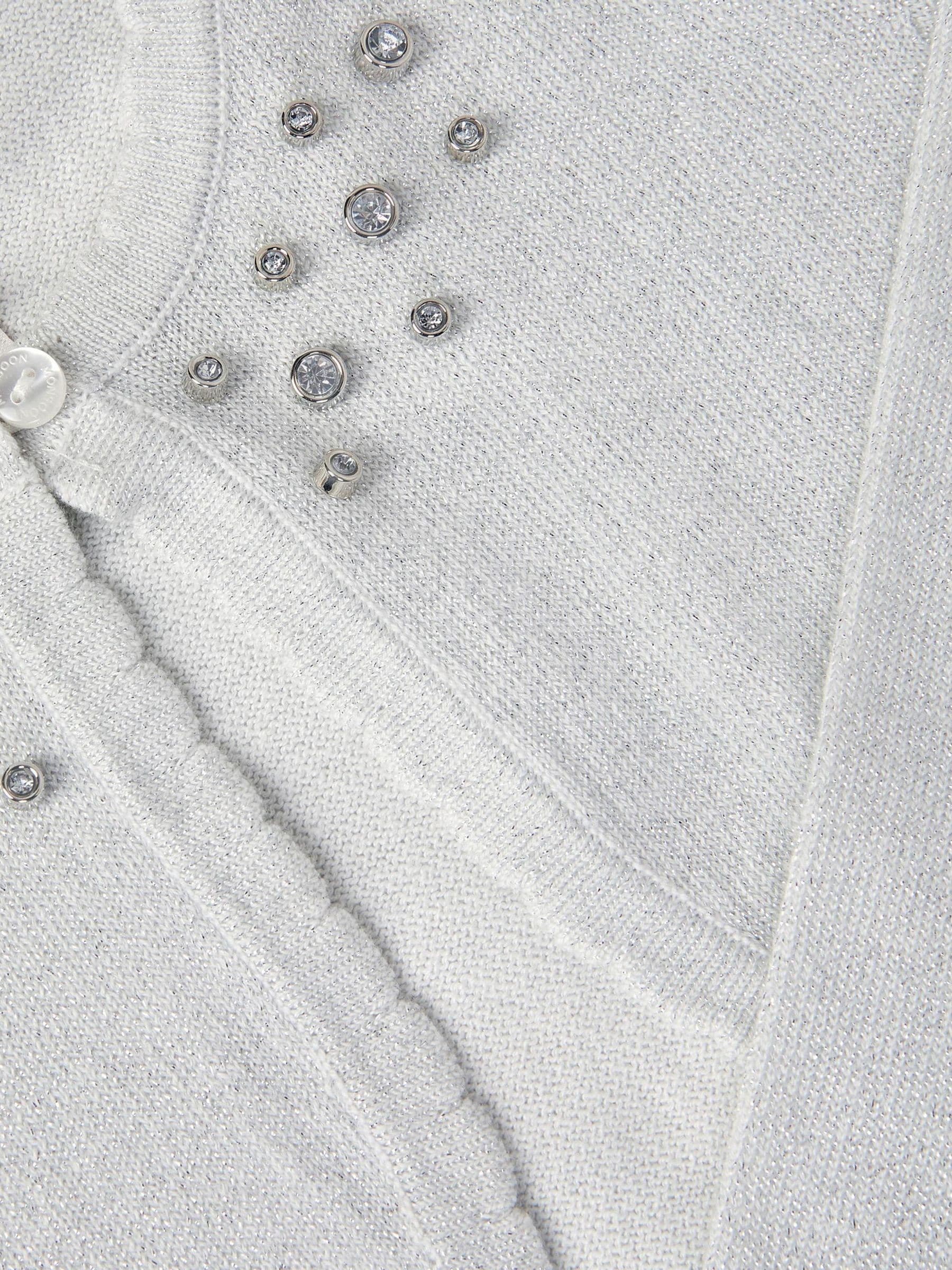 Monsoon Silver Diamanté Embellished Cardigan image 4