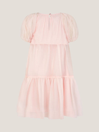 Monsoon Pale Pink Leila Floral Embellished Party Dress image 3