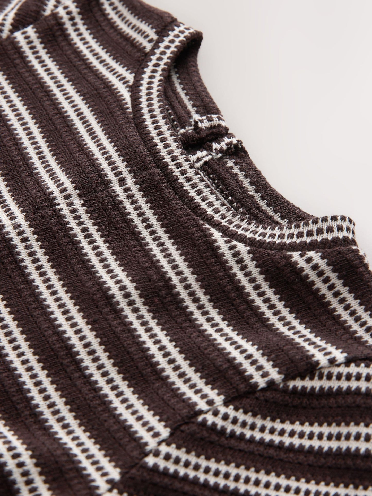 Dsiney Kidz - Chocolate Brown Stripe Wrap Top And Wide Leg Set (3-16yrs) image 7