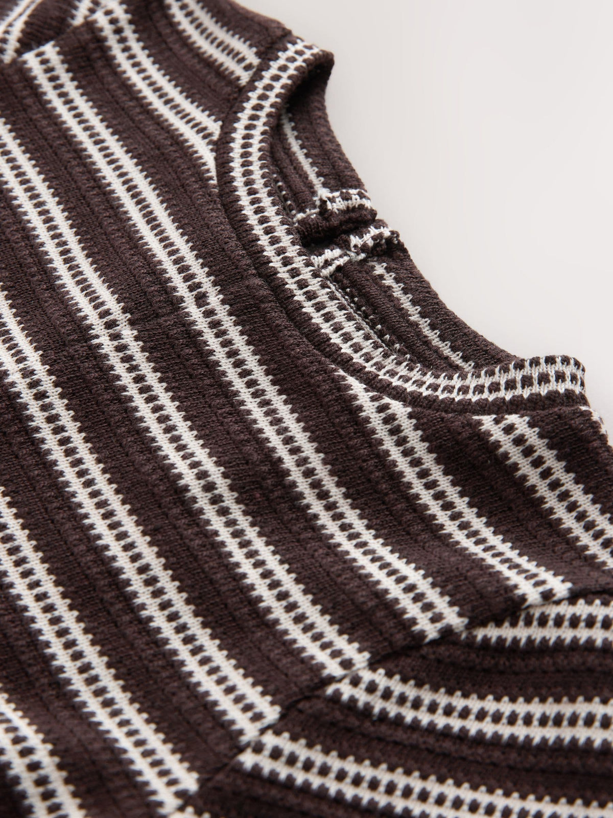 Dsiney Kidz - Chocolate Brown Stripe Wrap Top And Wide Leg Set (3-16yrs) image 7