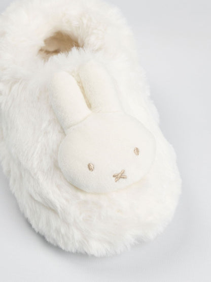Vanilla Underground White Miffy Character Face Slippers image 3