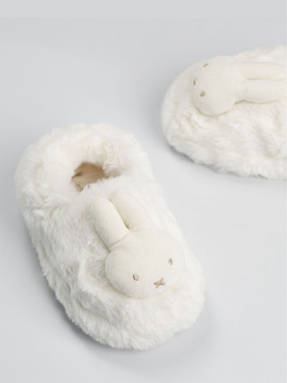 Vanilla Underground White Miffy Character Face Slippers image 5