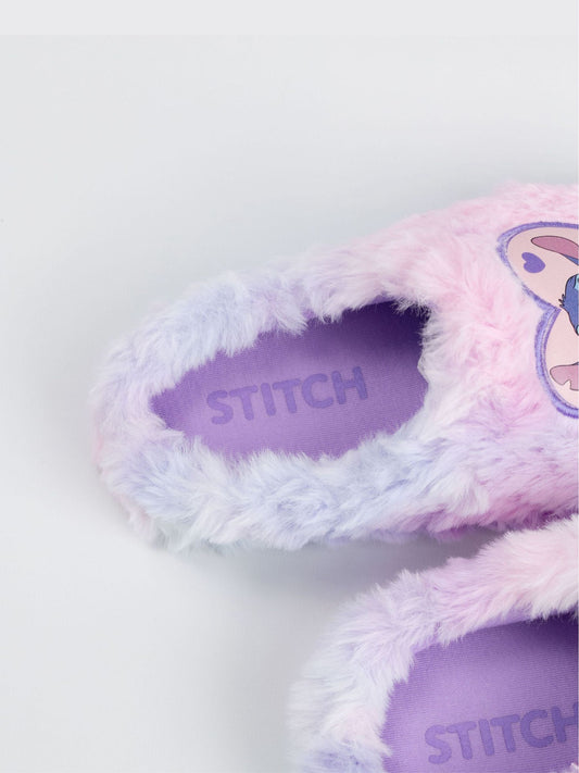 Vanilla Underground Pink Lilo & Stitch Heart Character Mule Slippers image 2