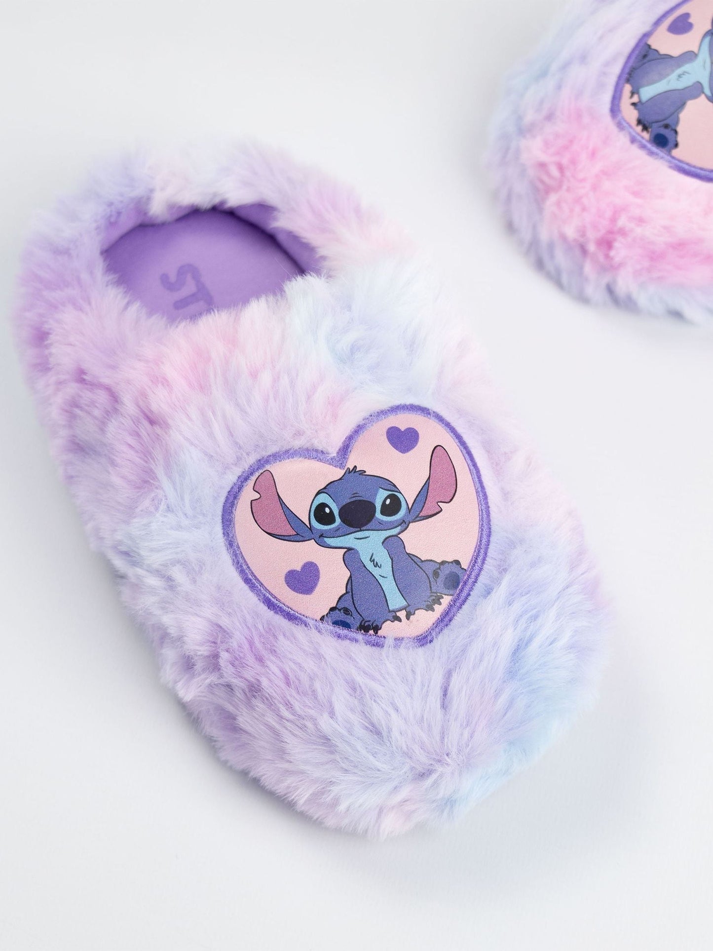Vanilla Underground Pink Lilo & Stitch Heart Character Mule Slippers image 4