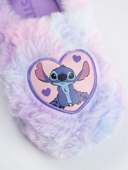 Vanilla Underground Pink Lilo & Stitch Heart Character Mule Slippers image 6